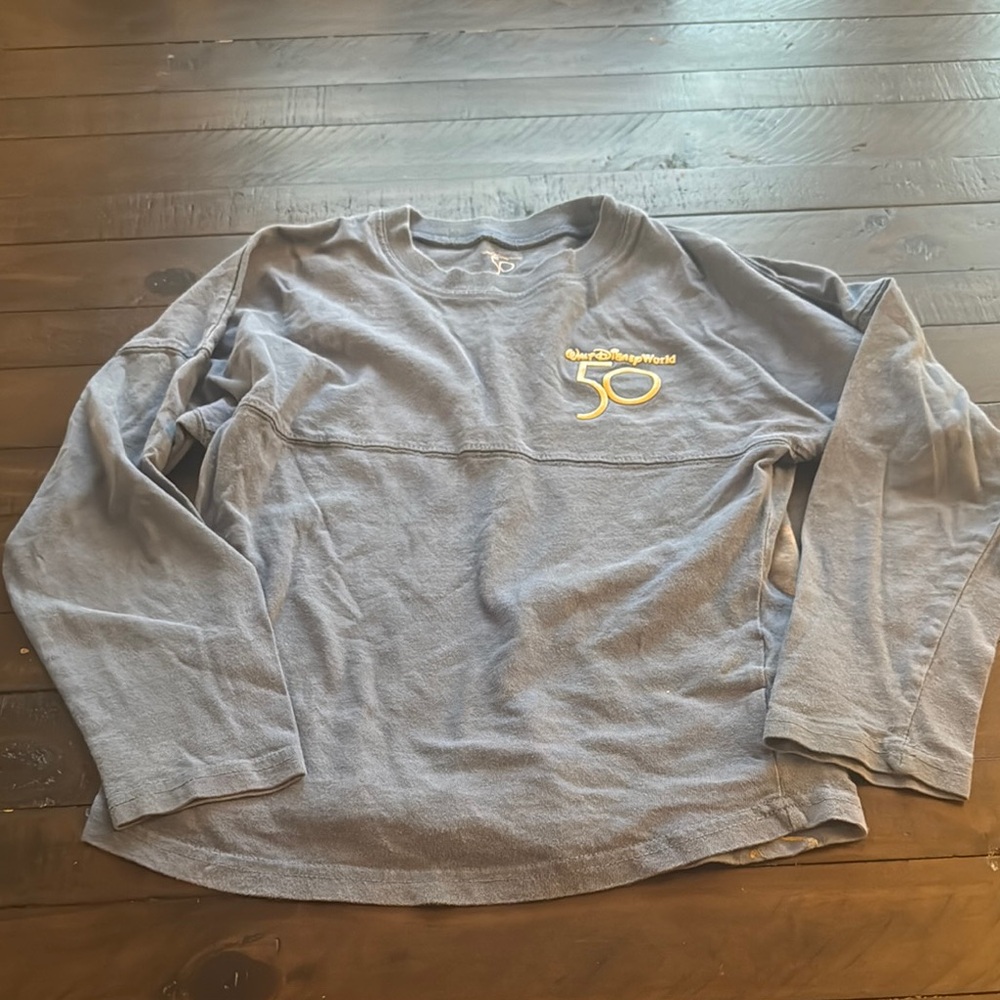 Walt Disney World 50th Anniversary Spirit Jersey size S (5/6) - Blue
